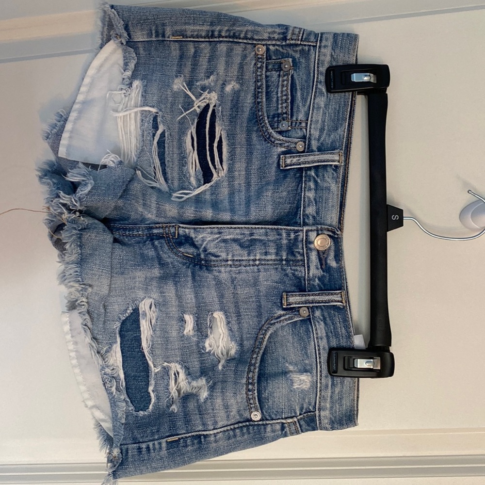 Denim shorts. Size 4